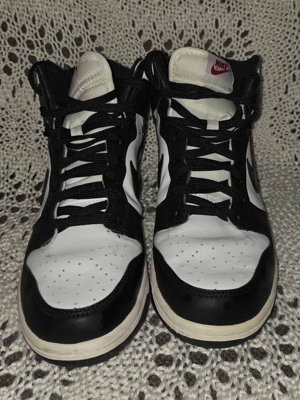 Nike Women’s Black & White High-Top Sneakers